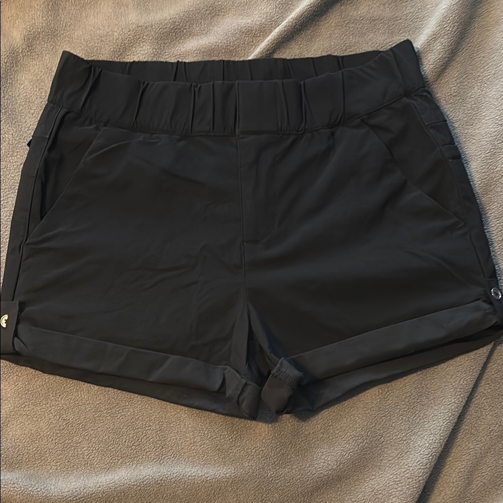 Firwood Camp II Short, Sun Protection, Stain Repellent, Black, Small